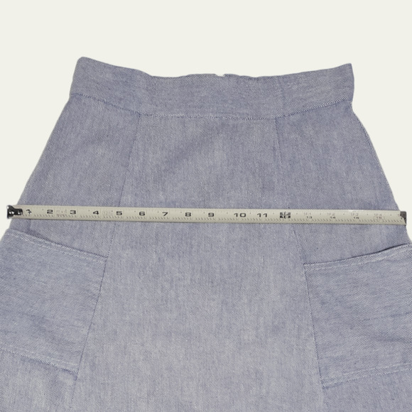 Mata Traders Skirt Chambray Twee - Picture 5 of 7